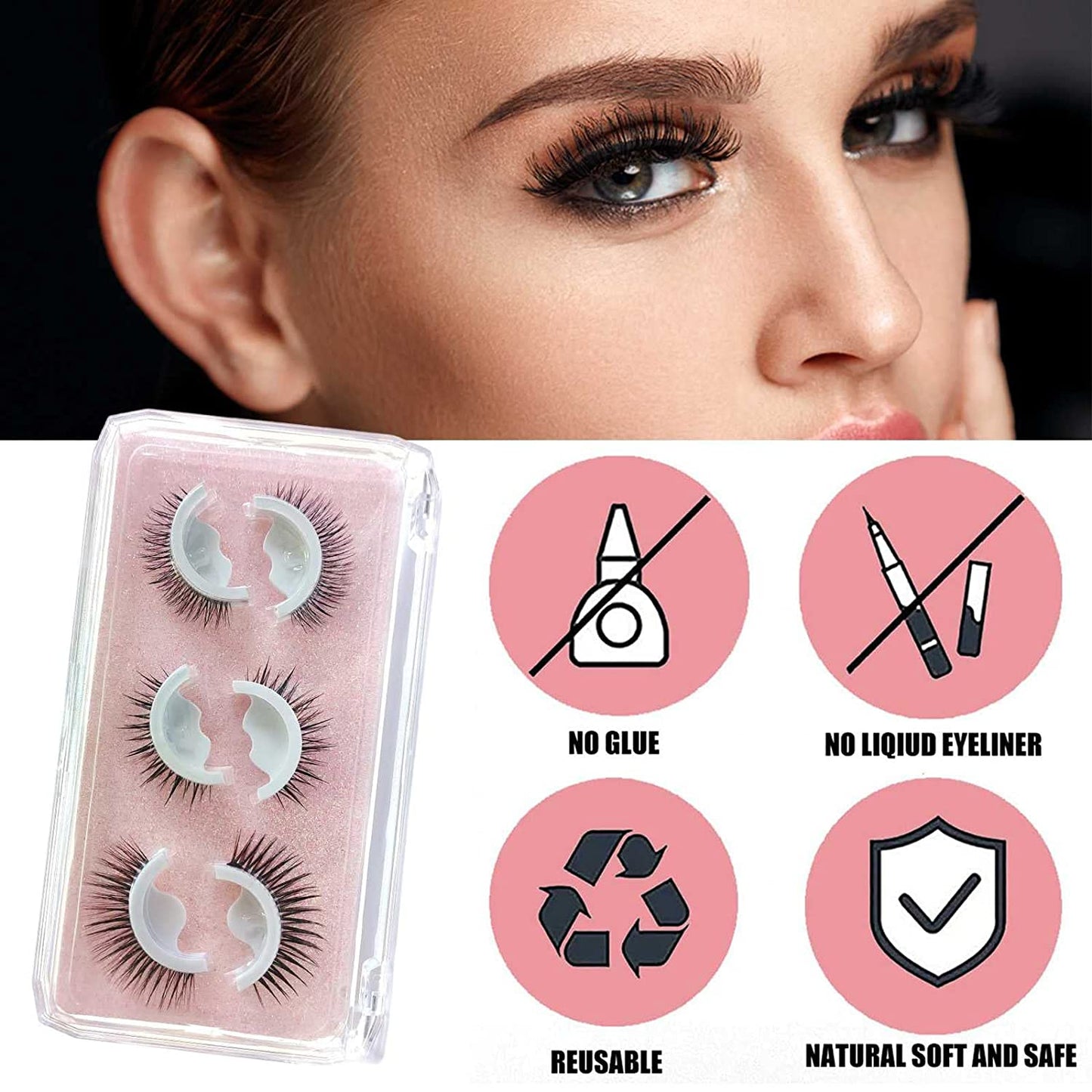 Reusable  eyelashes